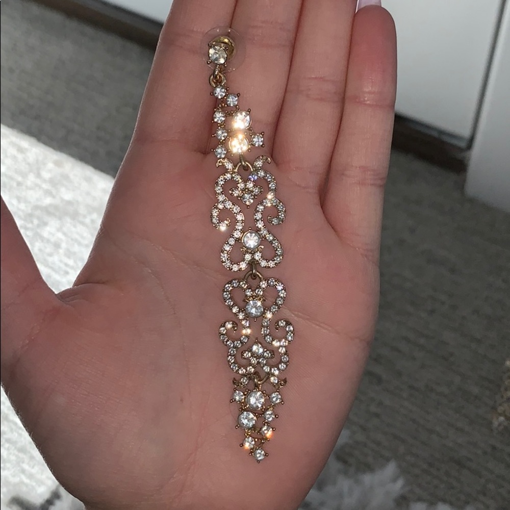 Gold Diamond Earrings